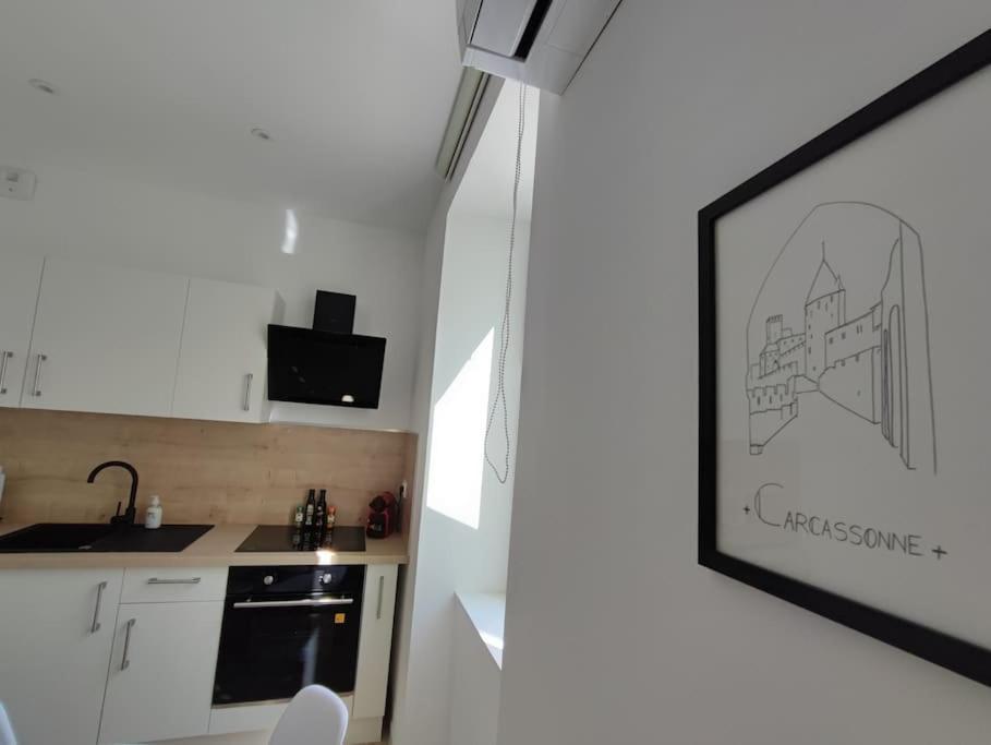 Pause Entre Cite Et Bastide *Clim *Wifi *Smart Tv Lejlighed Carcassonne Eksteriør billede